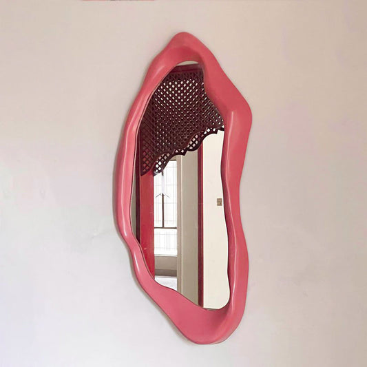 Pink Blob Mirror