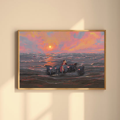 There Was a Home Here Once Art Print