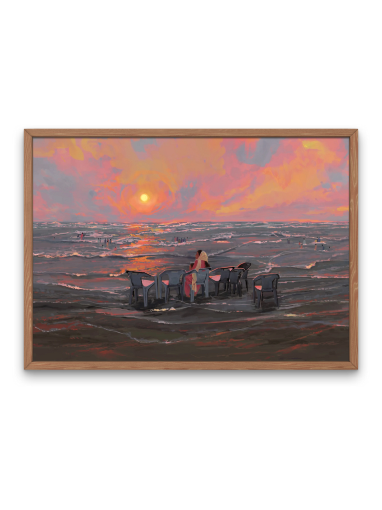 There Was a Home Here Once Art Print