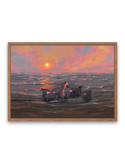 There Was a Home Here Once Art Print