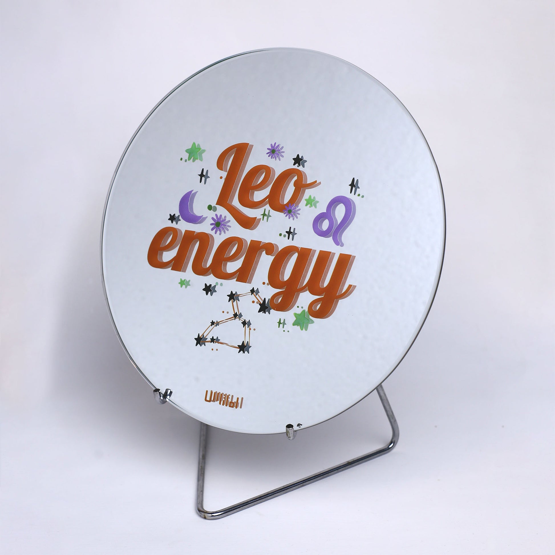 Zodiac-Leo-Energy-Round-Mirror