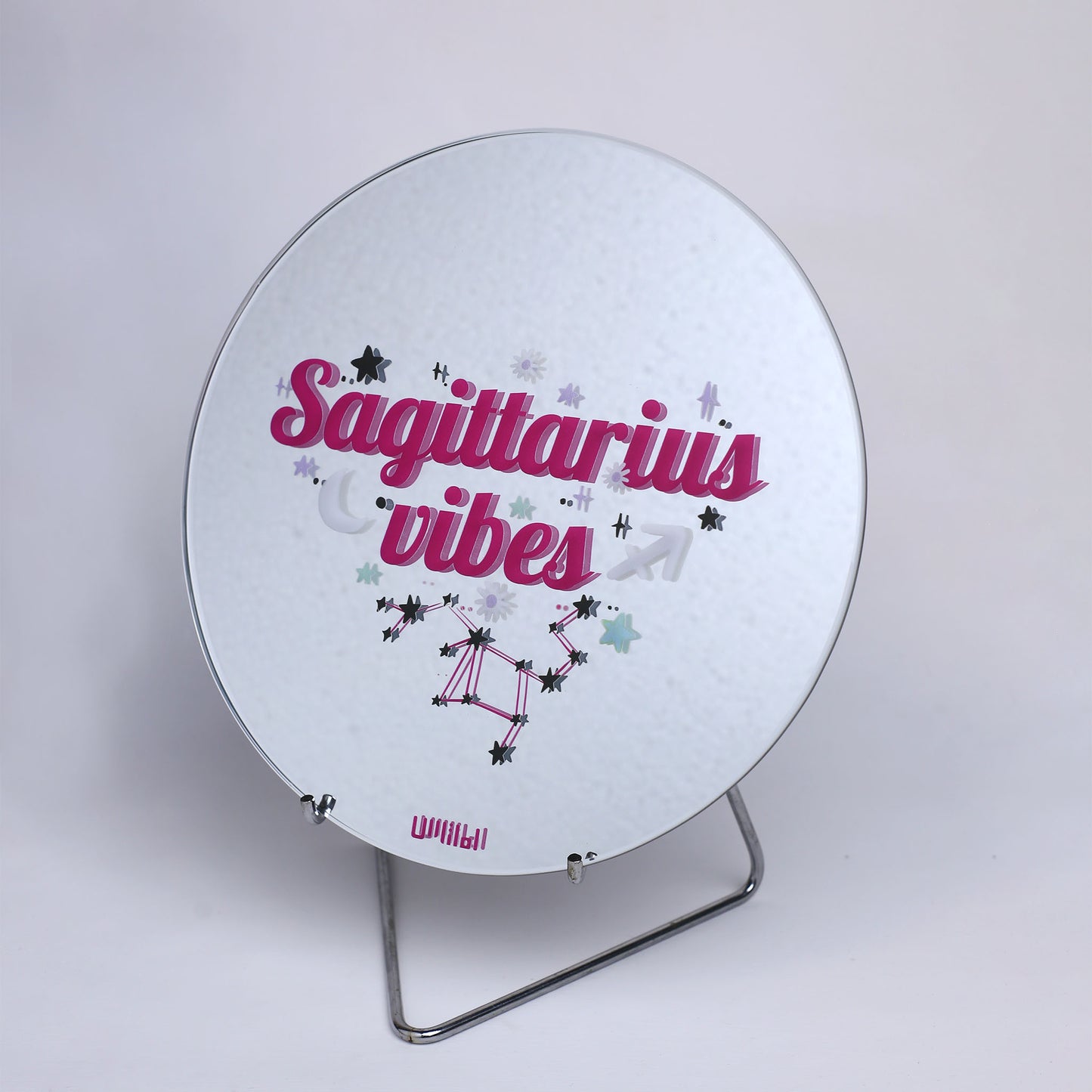 Zodiac-Sagittarius-Vibes-Round-Mirror